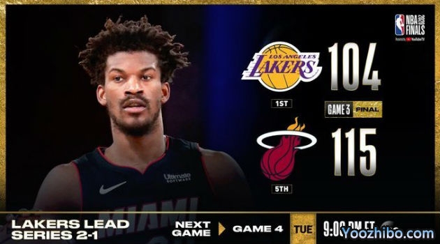 <a href=/lanqiuzhijia/heat/ target=_blank class=infotextkey>热火</a>险胜<a href=/lanqiuzhijia/lakers/ target=_blank class=infotextkey>湖人</a>大比分扳成1-2