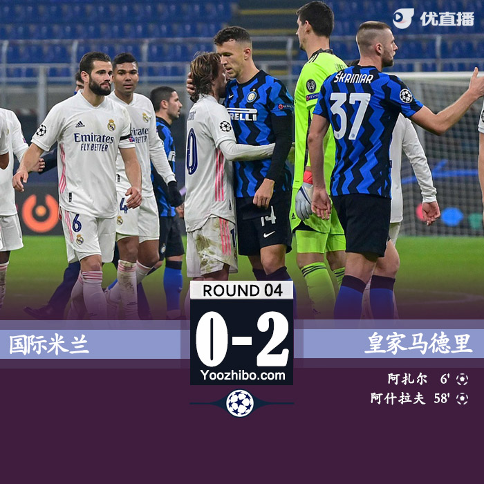 皇家马德里2-0十人<a href=/zuqiuzhijia/intermilan/ target=_blank class=infotextkey>国际米兰</a>