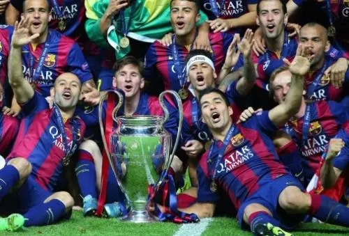 <a href=/zuqiuzhijia/barcelona/ target=_blank class=infotextkey>巴萨</a>获得14/15赛季欧冠冠军